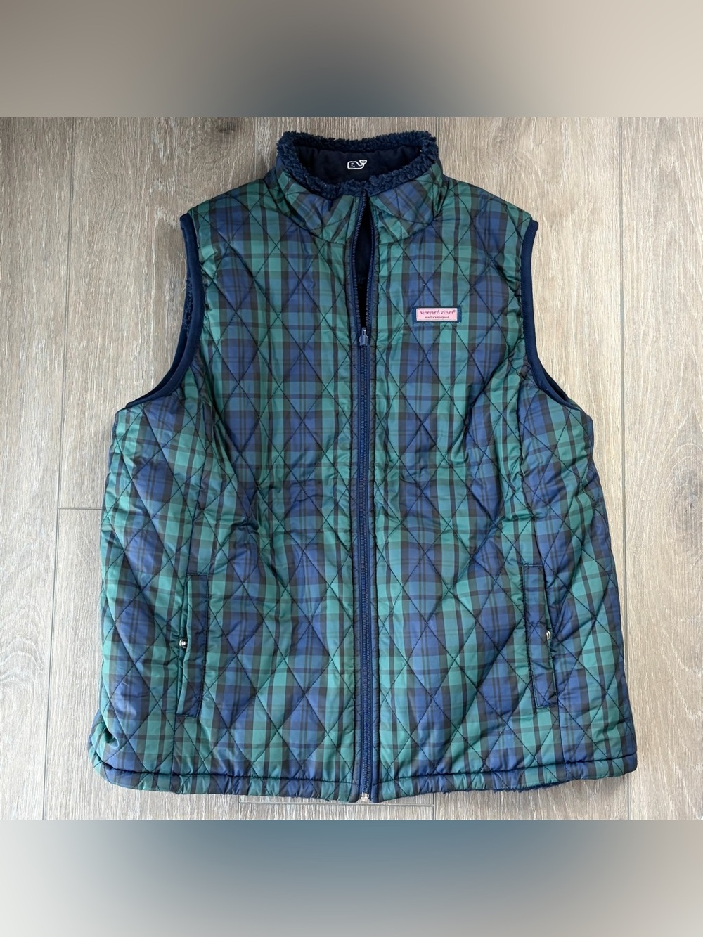 Vineyard Vines Reversible Vest size L